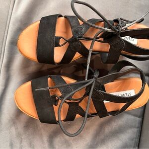 Steve Madden Black Women's Sandals